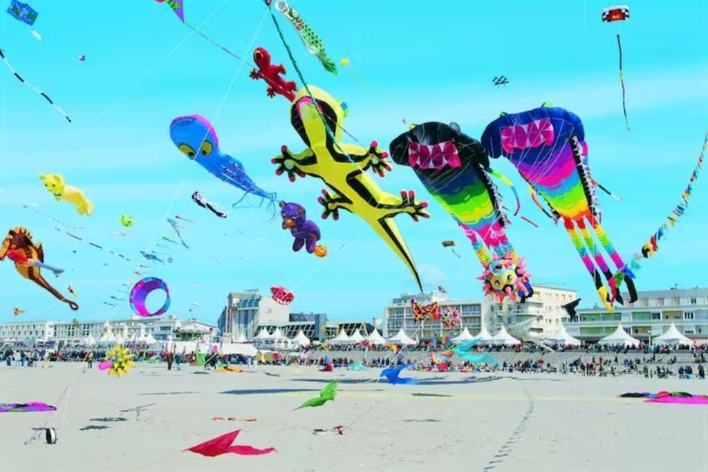Cozy D'Opale Charmant T1 Bord De Mer Cour Privee Et Clot Wifi 3 Pers Animaux Acceptes Gratuit Διαμέρισμα Berck Εξωτερικό φωτογραφία